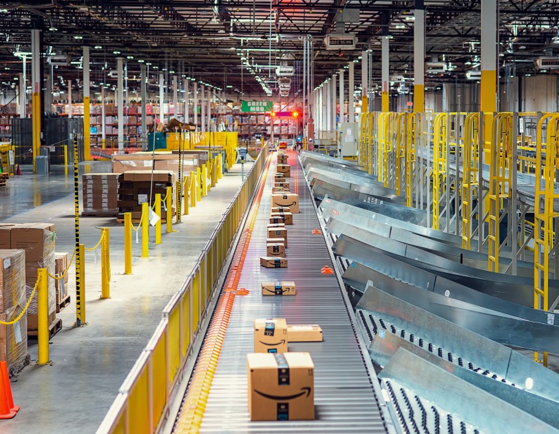 Pictures of amazon warehouse